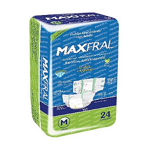 Fralda Geriátrica Maxfral Mega M 24 unidades