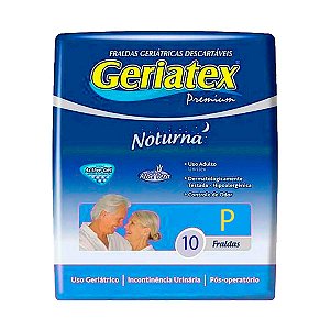 Fralda Geriátrica Geriatex Premium P 10 unidades