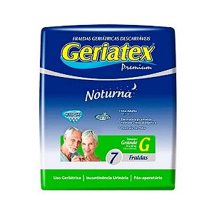 Fralda Geriátrica Geriatex Premium G 7 unidades