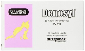 Denosyl 90mg Nutramax para cães e gatos - tratamento do fígado e saúde do cérebro com 30 comprimidos a pronta entrega no Brasil, produto importado dos Estados Unidos
