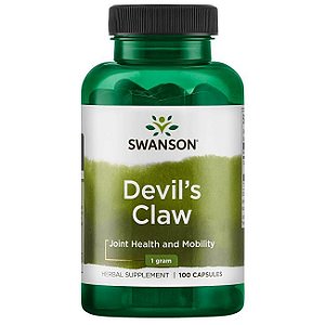 GARRA DO DIABO (DEVIL'S CLAW) 500MG POR CÁPSULA(100 CAPS) DA SWANSON PARA ARTRITE,ARTROSE,ARTICULAÇÕES,ANTI-INFLAMATÓRIO,ETC, IMPORTADO DOS ESTADOS UNIDOS A PRONTA ENTREGA NO BRASIL