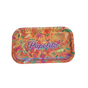 Bandeja Pepelito Fauna e Flora - metal