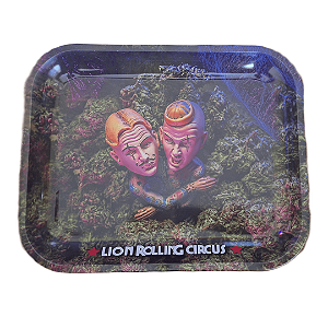 Bandeja Lion de metal
