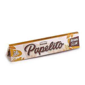Seda Papelito Slim Fina Marron Grande King Size