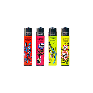 Isqueiro Clipper strange flowers - Recarregável