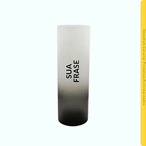 Copo Long Drink Degradê Preto 330ml