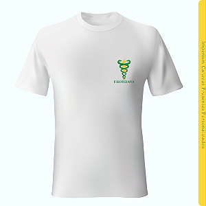 Camiseta Branca - Fisioterapia