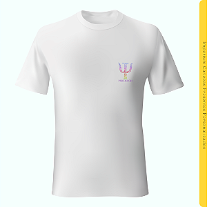 Camiseta Branca - Psicologia
