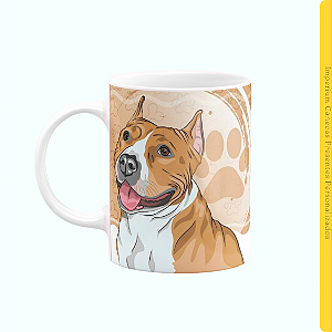 Caneca Branca Lisa 325ml - O Muro é Para a Sua Segurança