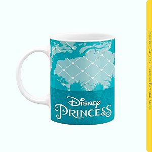 Caneca Branca Lisa 325ml - Merida