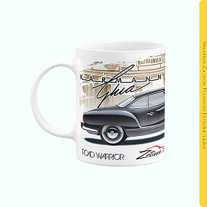 Caneca Branca Lisa 325ml - Karmann