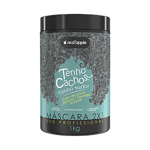 Máscara 2x1 - Tenho Cachos, Tenho Tudo!