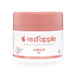 Desodorante Antitranspirante em Creme Natural