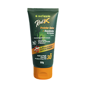 Protetor Solar FPS 30 + Repelente de Insetos Advanced Red X 60g