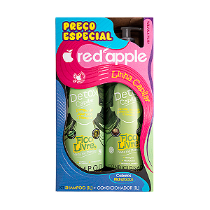 Kit Detox - Shampoo + Condicionador - Fico Livre, Nada me Prende!