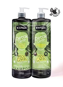 Kit Detox - Shampoo + Condicionador - Fico Livre, Nada me Prende!