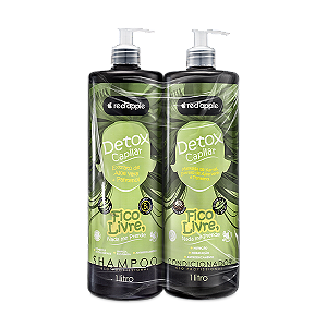 Kit Detox - Shampoo + Condicionador - Fico Livre, Nada me Prende!