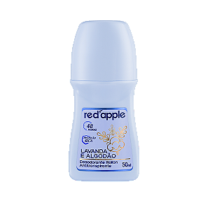 Desodorante Antiperspirante Roll On - Lavanda e Algodão