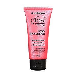 Hidratante de Mãos Glow Rosa Mosqueta Red Apple 60g