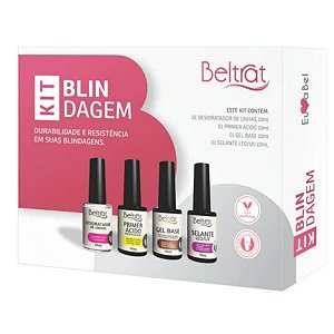 Kit Blindagem Beltrat Selante + Gel Base + Primer + Desidrat