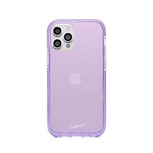 Capa Customic AntiBactéria Purple - iPhone 13 Pro Max