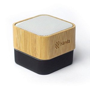 Caixa de Som Wireless Bamboo Sound Box - Handz