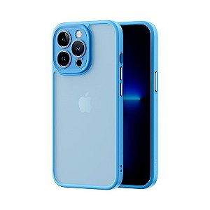 Capa Guard Lens Protect Rock Azul para iPhone 14 Pro Max