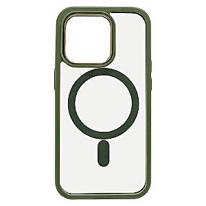 Capa New Hybrid MagSafe Verde para iPhone 12/12 Pro