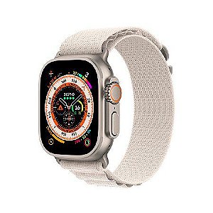 Pulseira Alpina Loop Para Apple Watch 42/44/45/49 - Prata