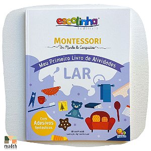 Montessori Meu Primeiro Livro de Atividades: Lar