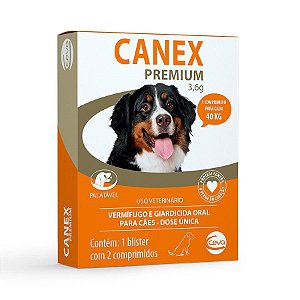 Canex Premium 3,6g com 2 Comprimidos