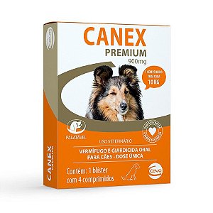 Canex Premium 900mg com 4 Comprimidos
