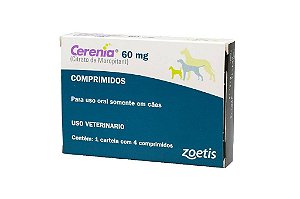 Cerenia 60mg com 4 Comprimidos