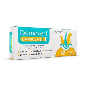 Demervet Capsulas com 30 Capsulas