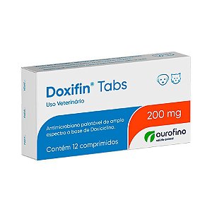 Doxifin Tabs 200mg Caixa com 12 Comprimidos