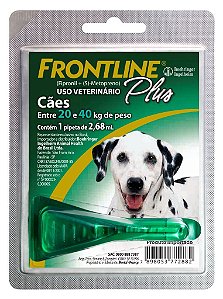 Frontline Plus 2,68ml para Cães de 20 a 40Kg