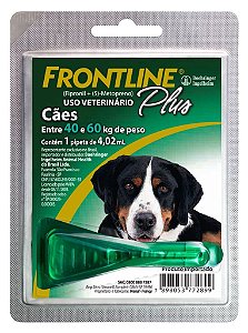 Frontline Plus 4,02ml para Cães de 40 a 60Kg