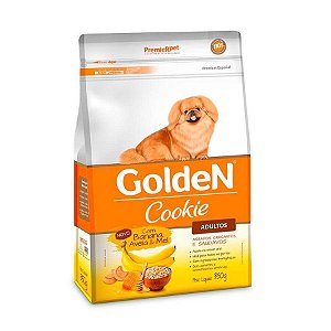 GoldeN Cookie Cães Adultos Banana Aveia e Mel 350g
