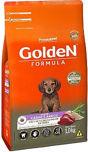 GoldeN Fórmula Cães Filhotes Raças Pequenas Carne