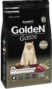 GoldeN Fórmula Gatos Adultos Castrados Carne