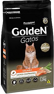 GoldeN Fórmula Gatos Adultos Castrados Salmão