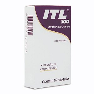 ITL Itraconazol 100mg com 10 Cápsulas