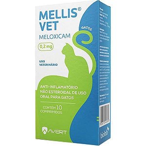 Mellis Vet 0,2mg Gatos com 10 Comprimidos