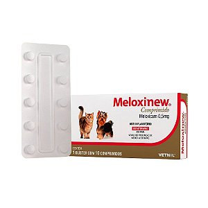 Meloxinew 0,5mg com 10 Comprimidos