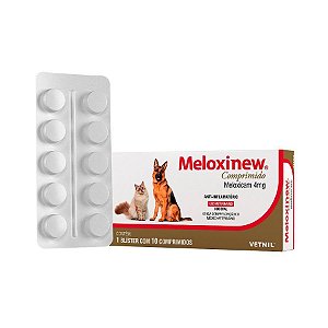 Meloxinew 4mg com 10 Comprimidos