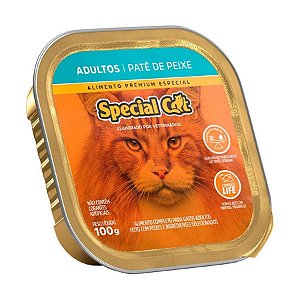Patê Special Cat Adultos Peixe 100g