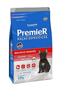 PremieR Raças Específicas Cães Filhotes Bulldog Francês Frango