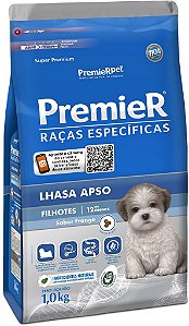 PremieR Raças Especificas Cães Filhotes Lhasa Apso Frango