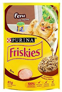 Sachê Friskies Adultos Peru ao Molho 85g