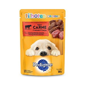 Sachê Pedigree Filhotes Carne 100g